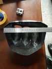 caja auto del tenedor del soporte de la vaina del indicador del velocímetro del tablero de instrumentos de los agujeros de la fibra de carbono 3