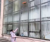 El agua 100% de poste de la limpieza de ventana del lavado de la fibra de carbono del XN alimentó a polo 8 secciones los 54ft 16,5 MTR